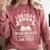 Librarian Because Book Wizard Library Humor Comfort Colors Sweatshirt Orchid