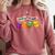 Librarian Let's All Go To The Library Cute Groovy Book Lover Comfort Colors Sweatshirt Orchid Librarian Let's All Go To The Library Cute Groovy Book Lover Comfort Colors Sweatshirt Orchid