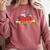 Librarian Library Assistant Libraries Rock Book Lover Comfort Colors Sweatshirt Orchid