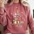 Library Books Christmas Tree Teacher Xmas Snowflake Comfort Colors Sweatshirt Orchid Library Books Christmas Tree Teacher Xmas Snowflake Comfort Colors Sweatshirt Orchid