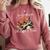 Life Is Better With Cats Coffee And Books Comfort Colors Sweatshirt Orchid