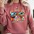 Most Likely To Read Books All Summer Book Lovers Comfort Colors Sweatshirt Orchid