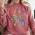 Literacy Justice For All Stop Book Banning Protect Librarian Comfort Colors Sweatshirt Orchid
