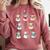 Literary Winter Reading Snowmen Cozy Book Lover Pattern Comfort Colors Sweatshirt Orchid Literary Winter Reading Snowmen Cozy Book Lover Pattern Comfort Colors Sweatshirt Orchid