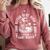I Look Better Bent Over a Book Proud Smut Reader Skeleton Comfort Colors Sweatshirt Orchid