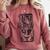 Lost In a Book Comfort Colors Sweatshirt Orchid