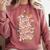 LOST IN A BOOK And I DONT WANNA BE FOUND Comfort Colors Sweatshirt Orchid