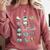 I Love The 90s Old For Nostalgia Fans Comfort Colors Sweatshirt Orchid