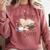 Love Books And Coffee Books Reading Coffee Drinking Comfort Colors Sweatshirt Orchid