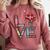 Love Books Reading Comfort Colors Sweatshirt Orchid