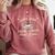 Love God Drink Coffee Read Books Coffee & Jesus Comfort Colors Sweatshirt Orchid