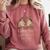 I Love You To The Library And Back Anatomical Heart Book Comfort Colors Sweatshirt Orchid