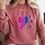 Magic Bi-Pride Book Of Cosmic Energy Comfort Colors Sweatshirt Orchid