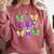 Mardi Gras Teacher Coquette Bow Pencil Apple Book Women Girl Comfort Colors Sweatshirt Orchid Mardi Gras Teacher Coquette Bow Pencil Apple Book Women Girl Comfort Colors Sweatshirt Orchid