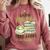 Matcha Green Tea Latte Drink Matcha Read Books Be Happy Comfort Colors Sweatshirt Orchid