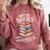 Maybe Books Are Addicted To Me Comfort Colors Sweatshirt Orchid