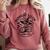 Midnight Salem Book Club Witchy Reads Comfort Colors Sweatshirt Orchid