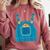 Mouse Halloween Costume Book Cookie Teacher Student Comfort Colors Sweatshirt Orchid