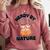 Nerdy By Nature Chibi Cute Book Lover Comfort Colors Sweatshirt Orchid