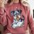 Nerdy Schnauzer Dog Book Lover Glasses Cute Pet For Men Women Kids Comfort Colors Sweatshirt Orchid