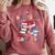 New Year New Chapter Happy New Year 2025 Book Lover Comfort Colors Sweatshirt Orchid