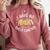 I Have No Shelf Control Book Lovers Teacher Women Graphic Comfort Colors Sweatshirt Orchid