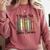 I Have No Shelf Control Flower Book Bookish Comfort Colors Sweatshirt Orchid