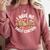 I Have No Shelf Control Witty Book Lover Artwork Comfort Colors Sweatshirt Orchid