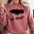 No Ticket Jones 80's Nostalgia Comfort Colors Sweatshirt Orchid