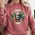 North Pole Book Club Books Reading Mug Gingerbread Comfort Colors Sweatshirt Orchid