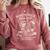 North Pole Book Club Christmas Elf Bookish Retro Graphic Comfort Colors Sweatshirt Orchid North Pole Book Club Christmas Elf Bookish Retro Graphic Comfort Colors Sweatshirt Orchid