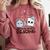 Nothing Beats Reading Rock Paper Scissors Book Lover Teacher Comfort Colors Sweatshirt Orchid