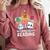 Nothing Beats Reading Rock Paper Scissors Books Lover Comfort Colors Sweatshirt Orchid