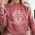 Obstinate Headstrong Girls Book Club Jane Austen Comfort Colors Sweatshirt Orchid