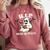 October Reading And Library Awareness Books And Boos Comfort Colors Sweatshirt Orchid