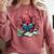 Octopus Reading Book Coffee Lover Bookaholic Bookworm Reader Comfort Colors Sweatshirt Orchid
