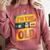 Im This Old Retro 80s 90s VHS Cassette Floppy Disk Nostalgia Comfort Colors Sweatshirt Orchid