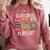 Old School Playlist Nostalgia Vibes Cassette Comfort Colors Sweatshirt Orchid