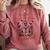 Oops I Got Another Book Boo Ghost Read Book Comfort Colors Sweatshirt Orchid