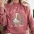 Oops I Got Another Book Goose Reading Humor Comfort Colors Sweatshirt Orchid