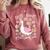 Oops I Bought Another Book Goose Bookish Comfort Colors Sweatshirt Orchid