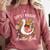 Oops I Bought Another Book Goose Reader Comfort Colors Sweatshirt Orchid