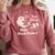You Otter Read More Books Cute Otter Book Lover Comfort Colors Sweatshirt Orchid