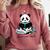Panda Reading Chapter Books Comfort Colors Sweatshirt Orchid Panda Reading Chapter Books Comfort Colors Sweatshirt Orchid