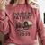 Be Patient With Me I'm From The 1900s Horse-Drawn Wagon Comfort Colors Sweatshirt Orchid