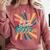 BE PATIENT I'M FROM THE 1900s RETRO SUNSET 90s 80s 70s Comfort Colors Sweatshirt Orchid
