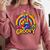 Peace Sign Groovy Vibes Costume Nostalgia Tie Dye Fashion Comfort Colors Sweatshirt Orchid Peace Sign Groovy Vibes Costume Nostalgia Tie Dye Fashion Comfort Colors Sweatshirt Orchid