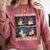 Penguin Love Reading And Penguins Child Book Lover Comfort Colors Sweatshirt Orchid