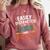 Pet Lover Joke Easily Distracted By Dogs And Books Men Comfort Colors Sweatshirt Orchid