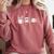 Plants Books Coffee Lover Gardener Quote Comfort Colors Sweatshirt Orchid